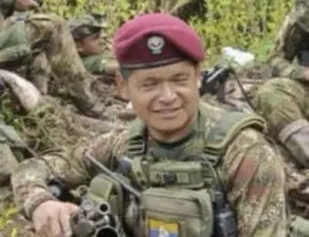 Willinton Vanegas Leyva, alias “Dúmar” o “Chito”, muerto en una operación militar en El Retorno, Guaviare. FOTO: CORTESÍA DEL EJÉRCITO.