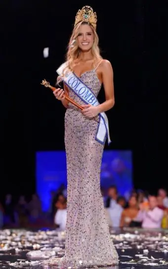 María Antonia Mosquera Carvajal, señorita Colombia 2025. FOTO: Colprensa.<b> </b>