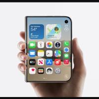 El iPhone Duo, el primer smartphone plegable de Apple, tiene una pantalla exterior de 5,4 pulgadas y una pantalla interior de 7,6 pulgadas, la más grande en la historia de la línea iPhone. FOTO cortesía