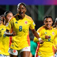 La Selección Colombia Sub 17 venció a Costa de Marfil 3-0 con tantos de Ana Clavijo, London Crawford y Ella Grace Martínez. FOTO CORTESÍA FCF