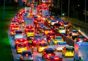 Medellín observó un nivel de congestión vial de 66,9% durante 2025, según el TomTom Traffic Index, y se ubicó entre las ciudades con mayor tráfico del mundo. FOTO suministrada por Valeria Morales