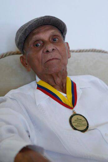 Pacheco, quien tiene 82 años, sufrió un accidente en una carretera del departamento de Bolívar. FOTO: COLPRENSA