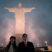 Esta sería, al parecer, la última foto que se tomaron Oliver Tree y Gaspi en Brasil. FOTO: Redes sociales.