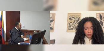 Juliana Guerrero firmó un preacuerdo con la Fiscalía tras reconocer que falsificó títulos en la U. San José. Fotos: tomadas de video
