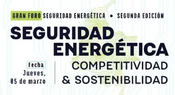 Más de 360 asistentes en la Cámara de Comercio de Medellín, sede Poblado, durante el foro “Seguridad Energética: competitividad y sostenibilidad”.
