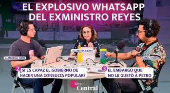 El explosivo WhatsApp del exministro Reyes