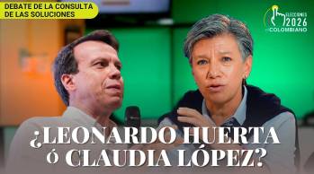 Debate de la consulta de las soluciones: ¿Claudia López o Leonardo Huerta?