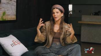 María Fernanda Yepes habló en el pódcast Me Vale, de Eva Rey, sobre las secuelas que le dejó interpretar a Rosario Tijeras. FOTO: Captura de pantalla YouTube Me Vale Podcast.