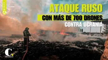 Este es el mayor ataque con drones que lanza Rusia desde el inicio del conflicto con Ucrania