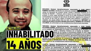 Juan Pablo Ramírez, mano derecha de Daniel Quintero, inhabilitado 14 años por la Procuraduría