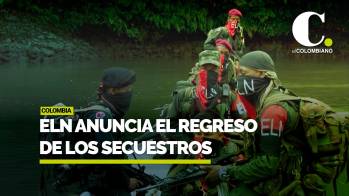 ELN anuncia que retomará los secuestros en Colombia