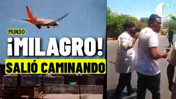 El milagro de vida del trágico accidente aéreo en la India