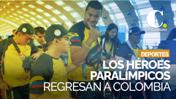 Los Héroes Paralímpicos regresan a Colombia