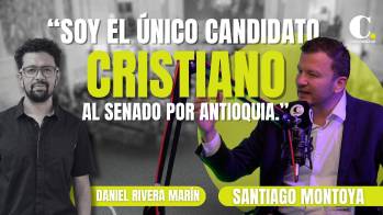 “Soy el único candidato cristiano al senado por Antioquia”: Santiago Montoya