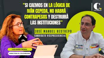 “Si caemos en la lógica de Iván Cepeda, no habrá contrapesos y destruirá las instituciones”: candidato José Manuel Restrepo