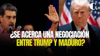 Trump dice que “podrían tener algunas discusiones” con Maduro