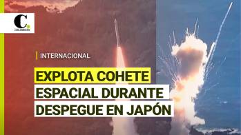 Cohete espacial privado explota después del despegue