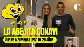 Nostalgia por regreso de la abejita Conavi luego de 20 años: esta es su historia