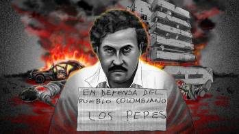 La guerra entre el cartel de Pablo Escobar y “los Pepes” se desató entre 1992 y 1993. ILUSTRACIÓN: TOMÁS GIRALDO DAZA.