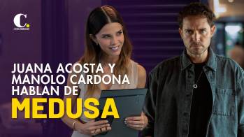 Juana Acosta y Manolo Cardona hablan de la segunda temporada de Medusa y su amistad