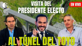Visita del presidente electo Abelardo de la Espriella al Túnel del Toyo