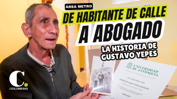 El resurgir de Gustavo Yepes: de vivir en las calles a graduarse de abogado