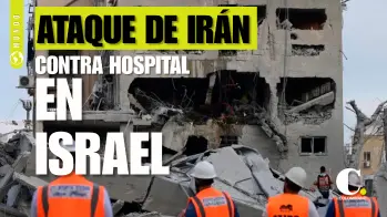 Ataque iraní impacta hospital en Israel
