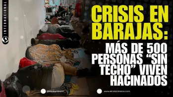 Crisis sanitaria en Barajas: hacinamiento de personas “sin techos” en la Terminal 4
