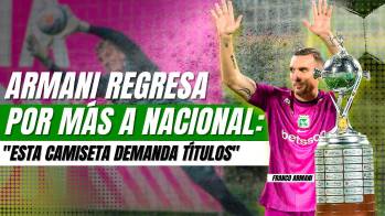 “No vengo a retirarme a Nacional, vengo a seguir ganando títulos”