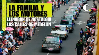Así se vivió el desfile de Autos Clásicos y Antiguos 2025 en Medellín