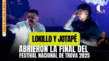 Lokillo y Jotapé causaron furor con su show en el Festival de la Trova en Medellín