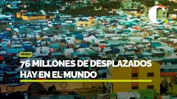  Récord de casi 76 millones de desplazados internos en el mundo a finales de 2023