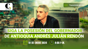 Posesión de Andrés Julián Rendón como Gobernador de Antioquia