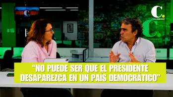 “No puede ser que el presidente desaparezca en un país democrático”: Sergio Fajardo