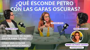 ¿Qué esconde Petro con las gafas oscuras?