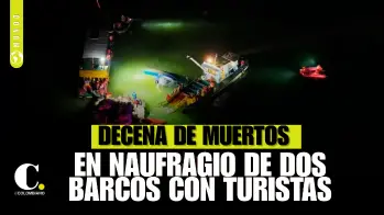 Decena de muertos en naufragio de dos barcos con turistas