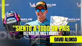“Siento a todo un país detrás de mis logros”: David Alonso