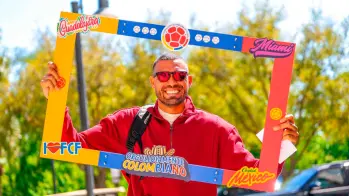 El arquero Álvaro Montero llegó desde Argentina a la concentración de Colombia en Orlando para iniciar los trabajo con la Tricolor, para los duelos amistosos ante Croacia y Francia. FOTO FCF