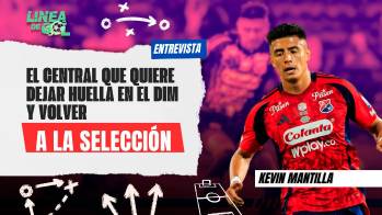 Kevin Mantilla, el central que quiere dejar huella en el DIM y volver a la Selección