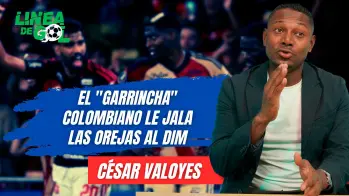 El “Garrincha” colombiano le jala las orejas al DIM: César Valoyes