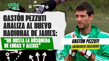 Gastón Pezzuti habló de James, Nacional y su renuncia a la Selección: “Hay que respetar su decisión”