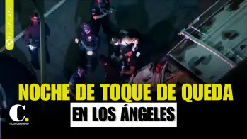 No paran los desordenes en Los Ángeles pese a la medida de toque de queda