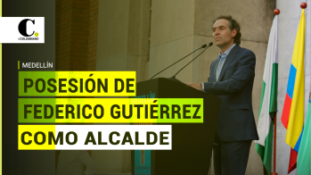 Así fue la posesión de Federico Gutiérrez como alcalde de Medellín