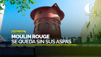 Moulin Rouge sufre daños en su fachada