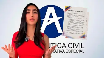 La influencer Gabriela Muñoz respondió a los señalamientos en su contra que han surgido durante esta semana. Foto: Redes sociales/ Captura de video y EL COLOMBIANO