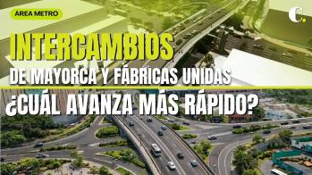 ¿Por qué el intercambio vial de Mayorca parece ir mucho más adelantado que el de Fábricas Unidas?