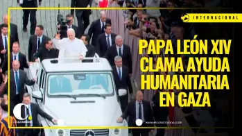 Papa Leon XIV pide dejar entrar ayuda humanitaria en Gaza