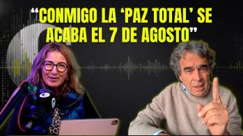 “Conmigo la ‘paz total’ se acaba el 7 de agosto”: Fajardo
