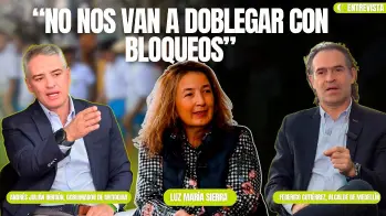 “No nos van a doblegar con bloqueos”: Andrés Julián Rendón, Goberndor de Antioquia