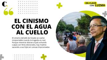 El cinismo con el agua al cuello